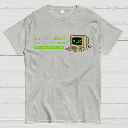 Adult Life Patch Missing Unisex Geek T-Shirt