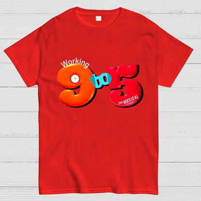 Working 9 to 5 Music Unisex Geek T-Shirt