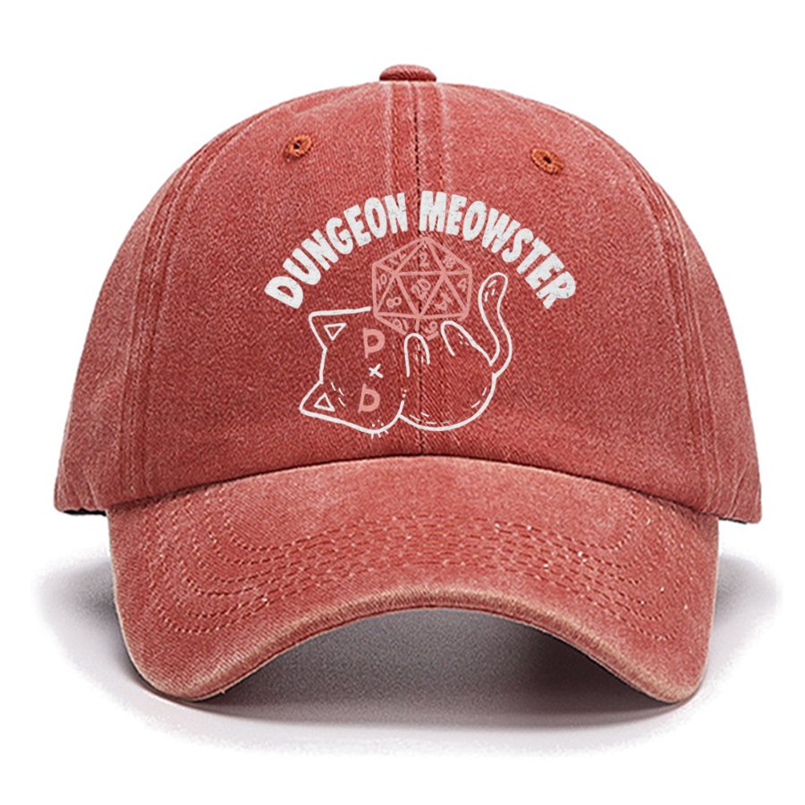 The Dungeon Meowster Geek Cotton Hat