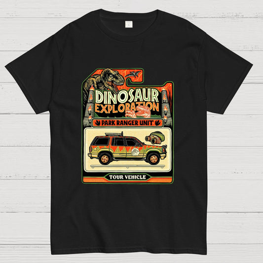 Dinosaur Exploration Vehicle Geeky T-Shirt