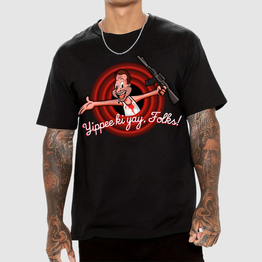 Yippee ki yay, folks! Geek T-Shirt