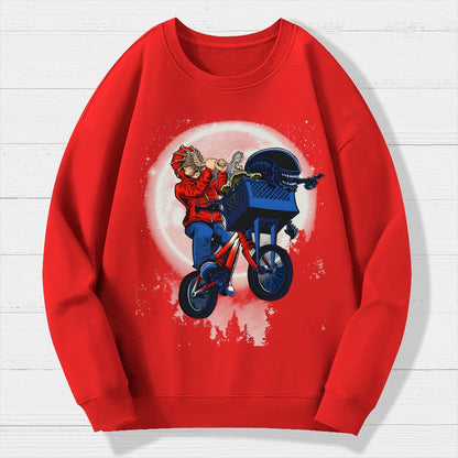 NON TERRESTRIAL Geek Cotton Sweatshirt