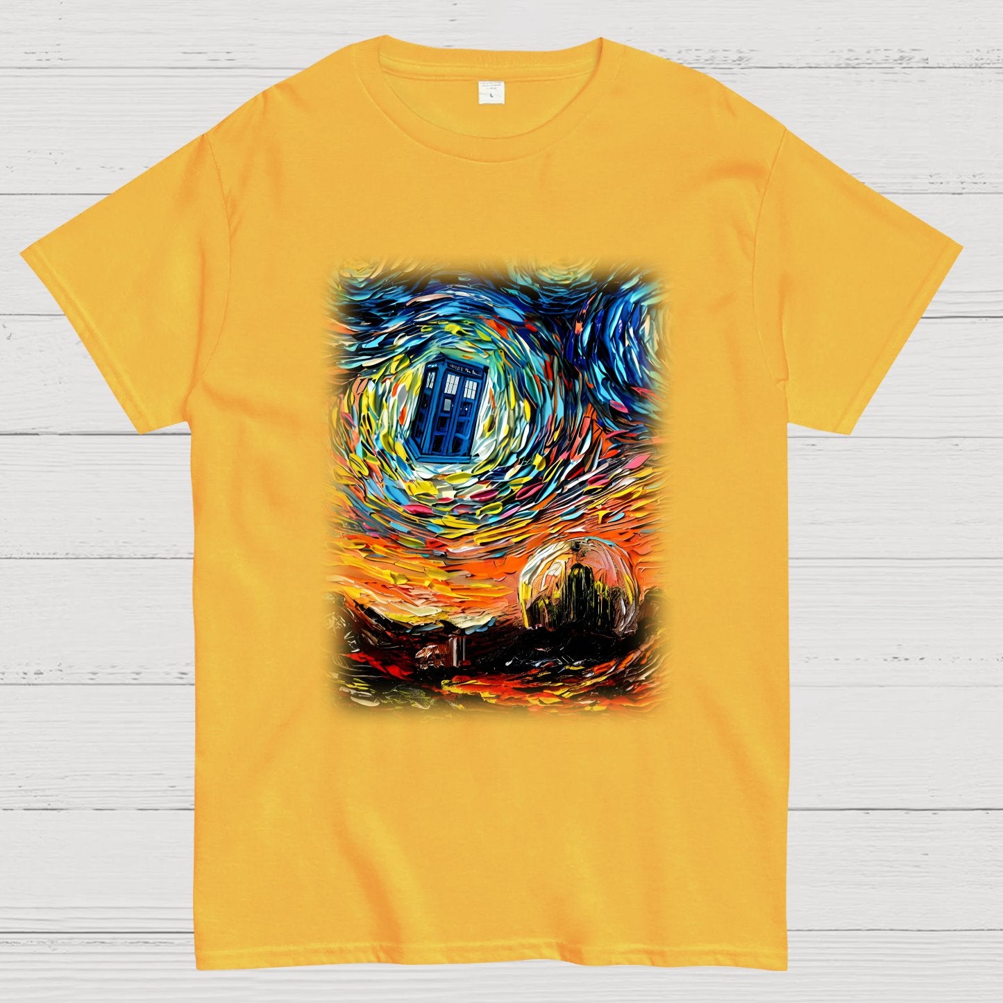 van Gogh Never Saw Mysterious Place Geeky T-Shirt