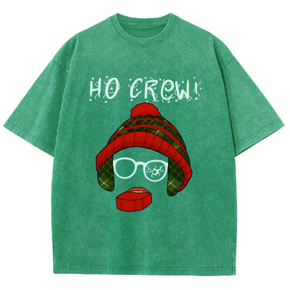 Ho Crew Oh Fudge Holiday Vintage Distressed T-shirt
