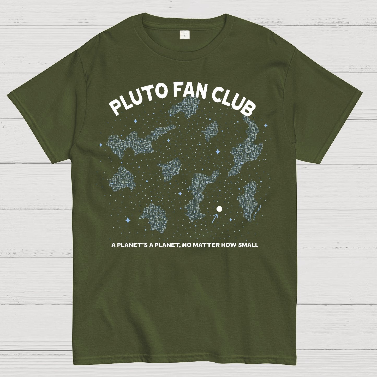 Pluto Fan Club Essential Geek T-Shirt