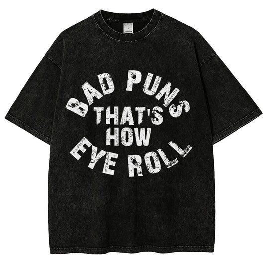 Eye Roll Vintage Distressed T-shirt