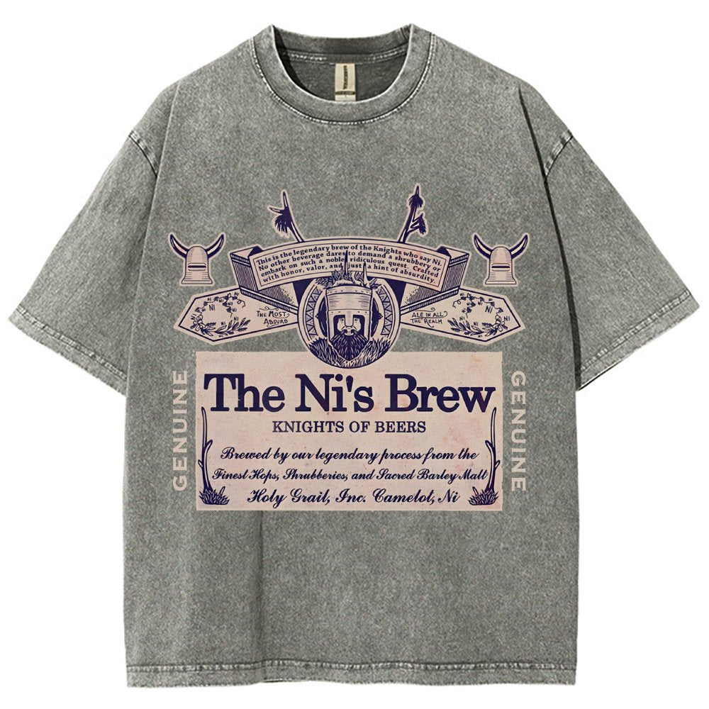 The Ni's Brew Vintage Distressed T-shirt