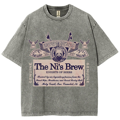 The Ni's Brew Vintage Distressed T-shirt