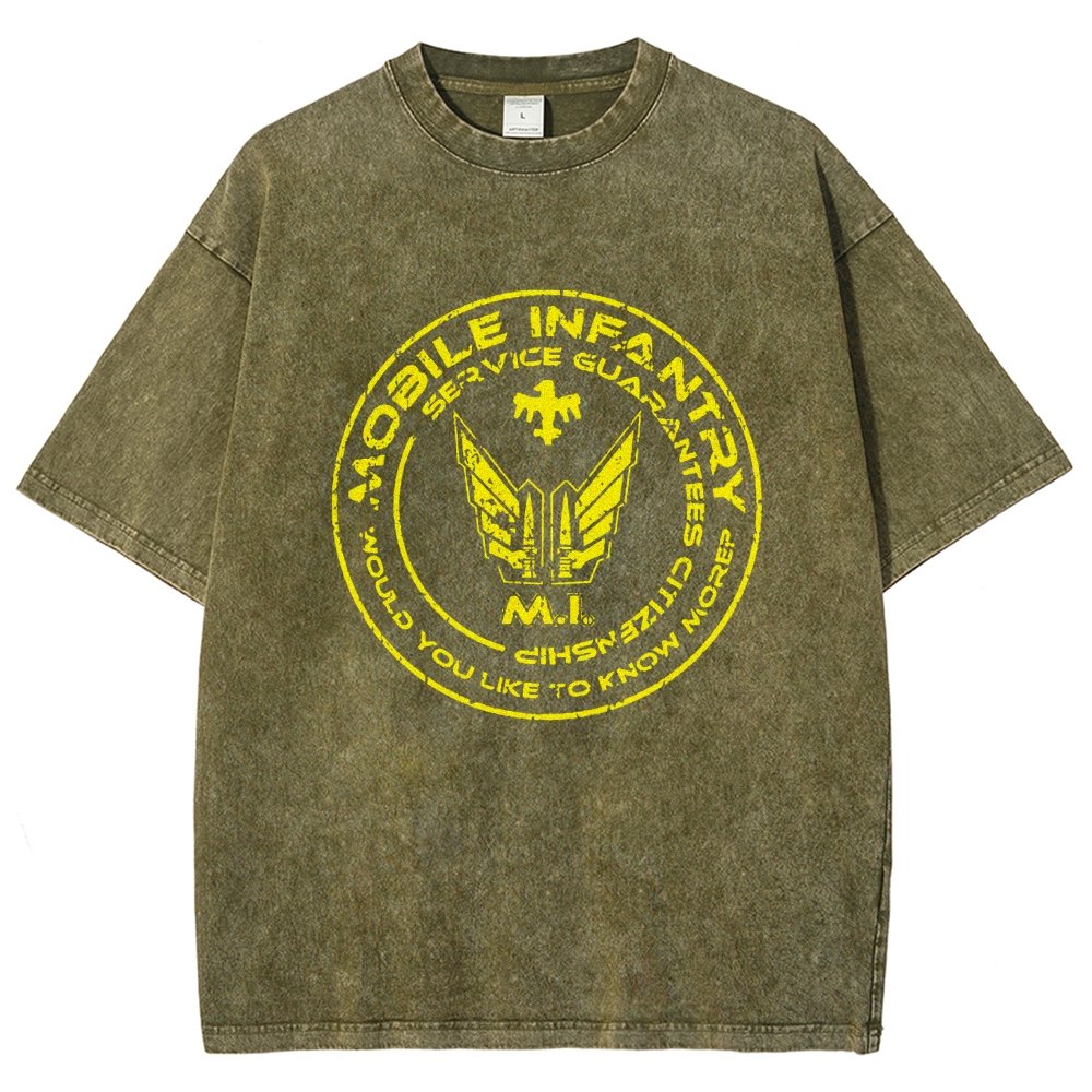 Service Guarantees Citizenship Vintage Distressed T-shirt