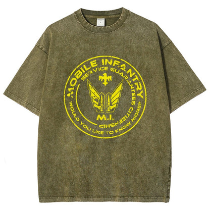 Service Guarantees Citizenship Vintage Distressed T-shirt