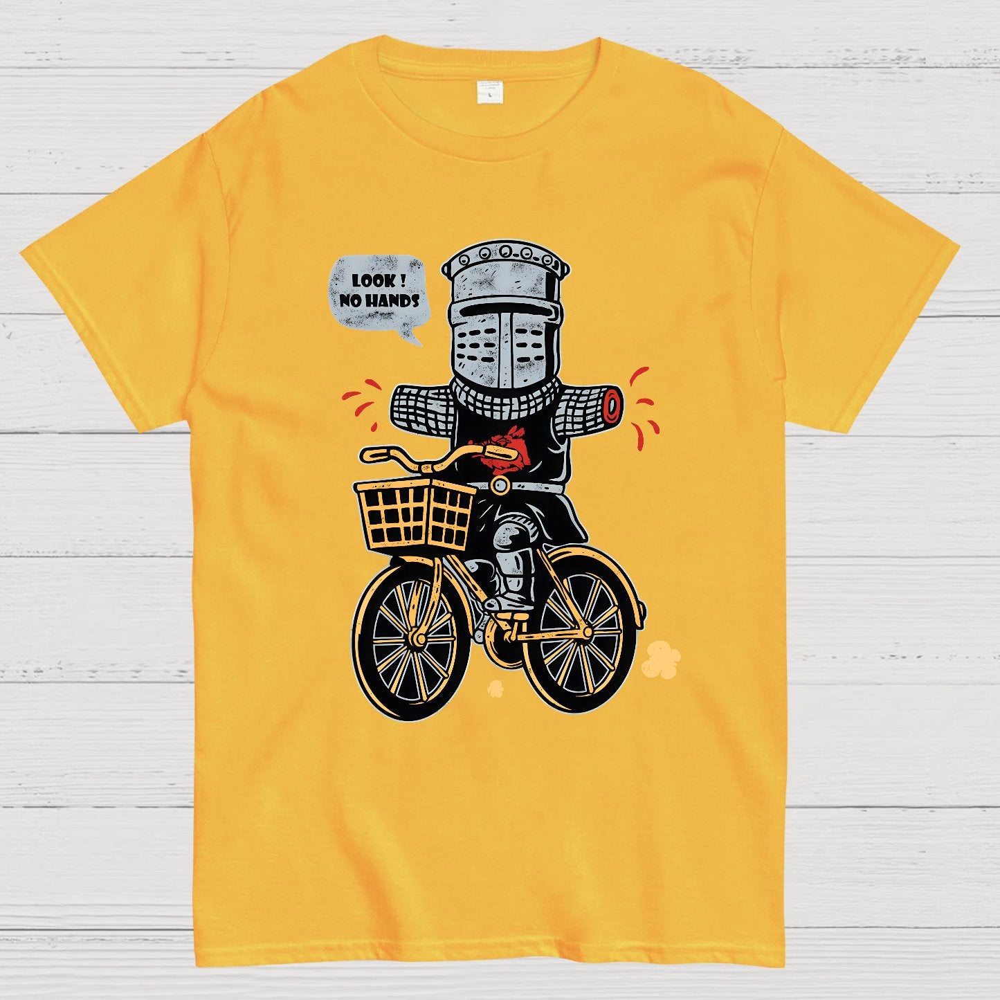 Look ! No Hands Geek T-Shirt