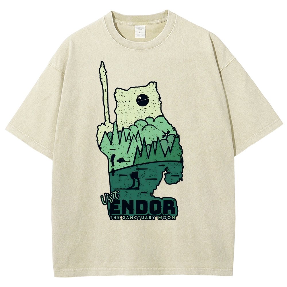 Endoe Vintage Distressed T-shirt