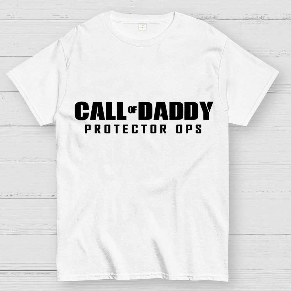 Gamer Dad Call of Daddy Geek T-Shirt