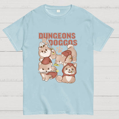Dungeons And Doggos Nerdy T-Shirt