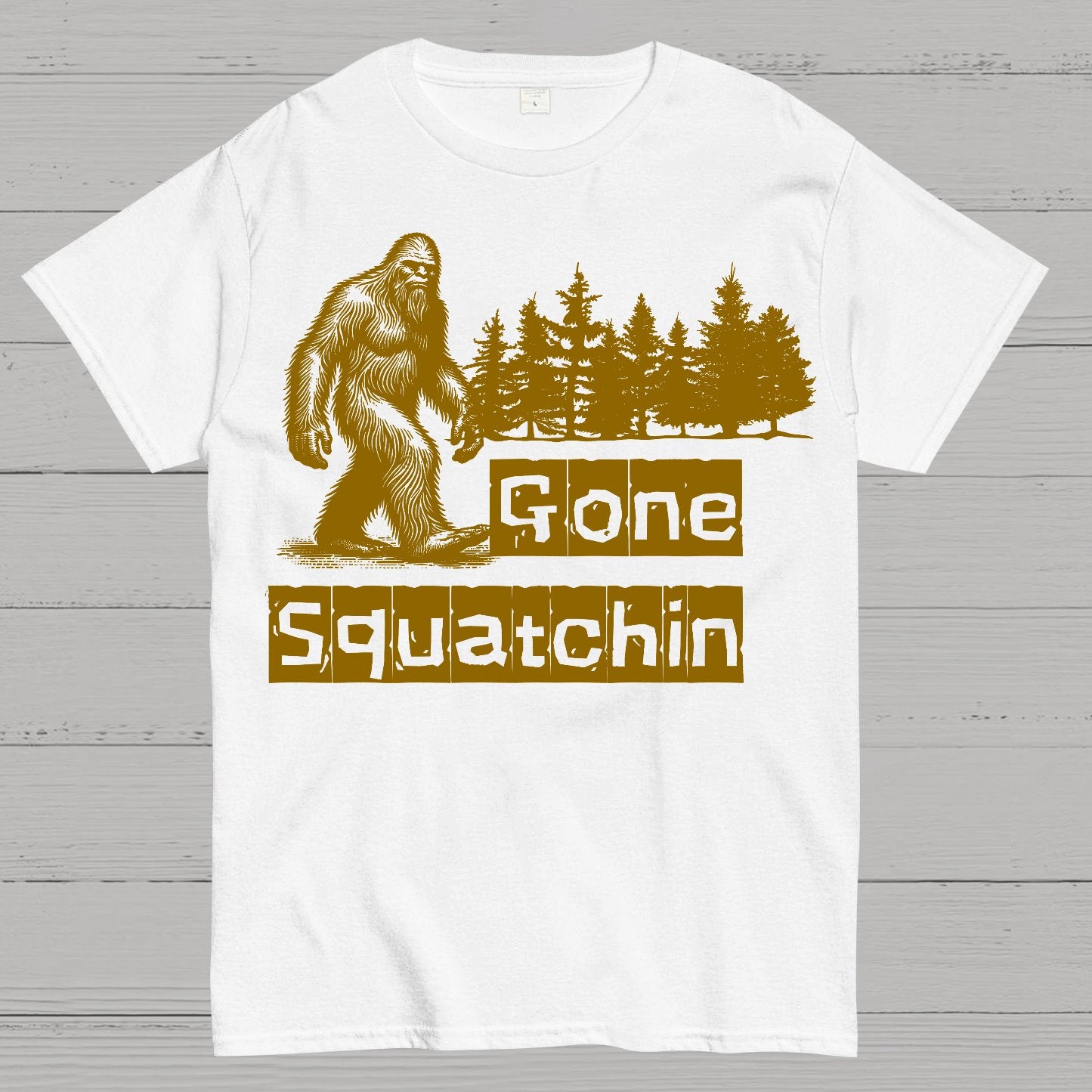 Gone Squatchin Geek T-Shirt