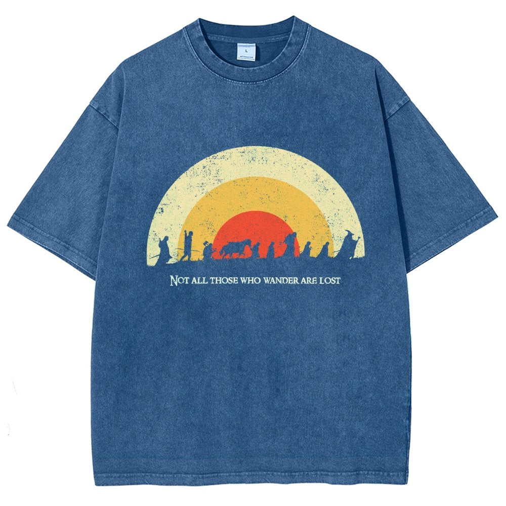 A Vintage Adventurer Vintage Distressed T-shirt