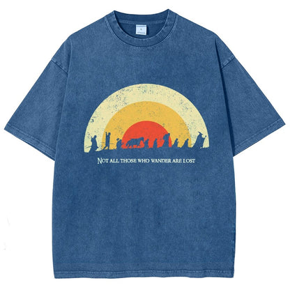 A Vintage Adventurer Vintage Distressed T-shirt