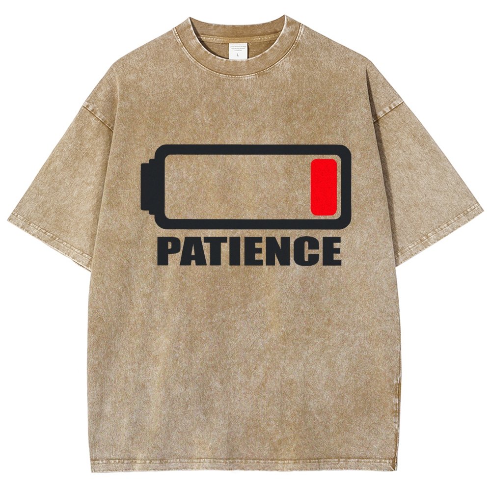 Out of Patience Vintage Distressed T-shirt