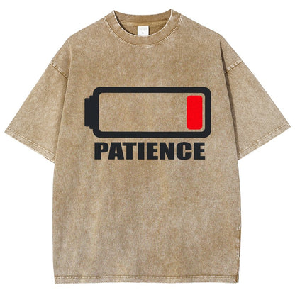 Out of Patience Vintage Distressed T-shirt