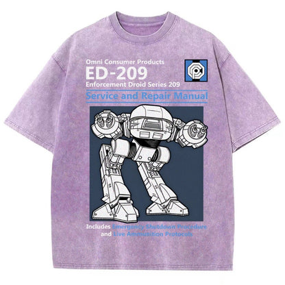 Robotic Unit Service and Repair Manual Vintage Distressed T-shirt