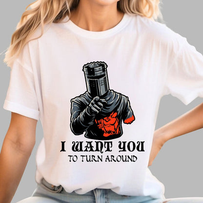 I Want You To Turn Around Geek T-Shirt
