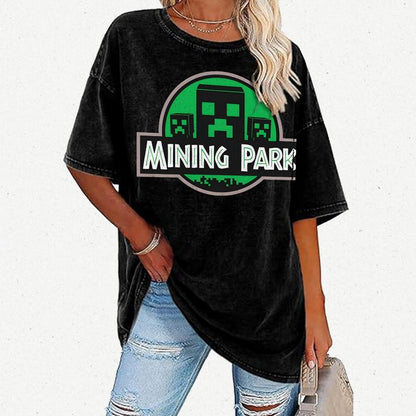 Mining Park Vintage Distressed T-shirt