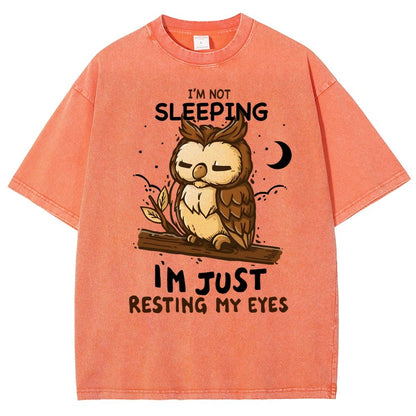 Just Resting My Eyes Vintage Distressed T-shirt