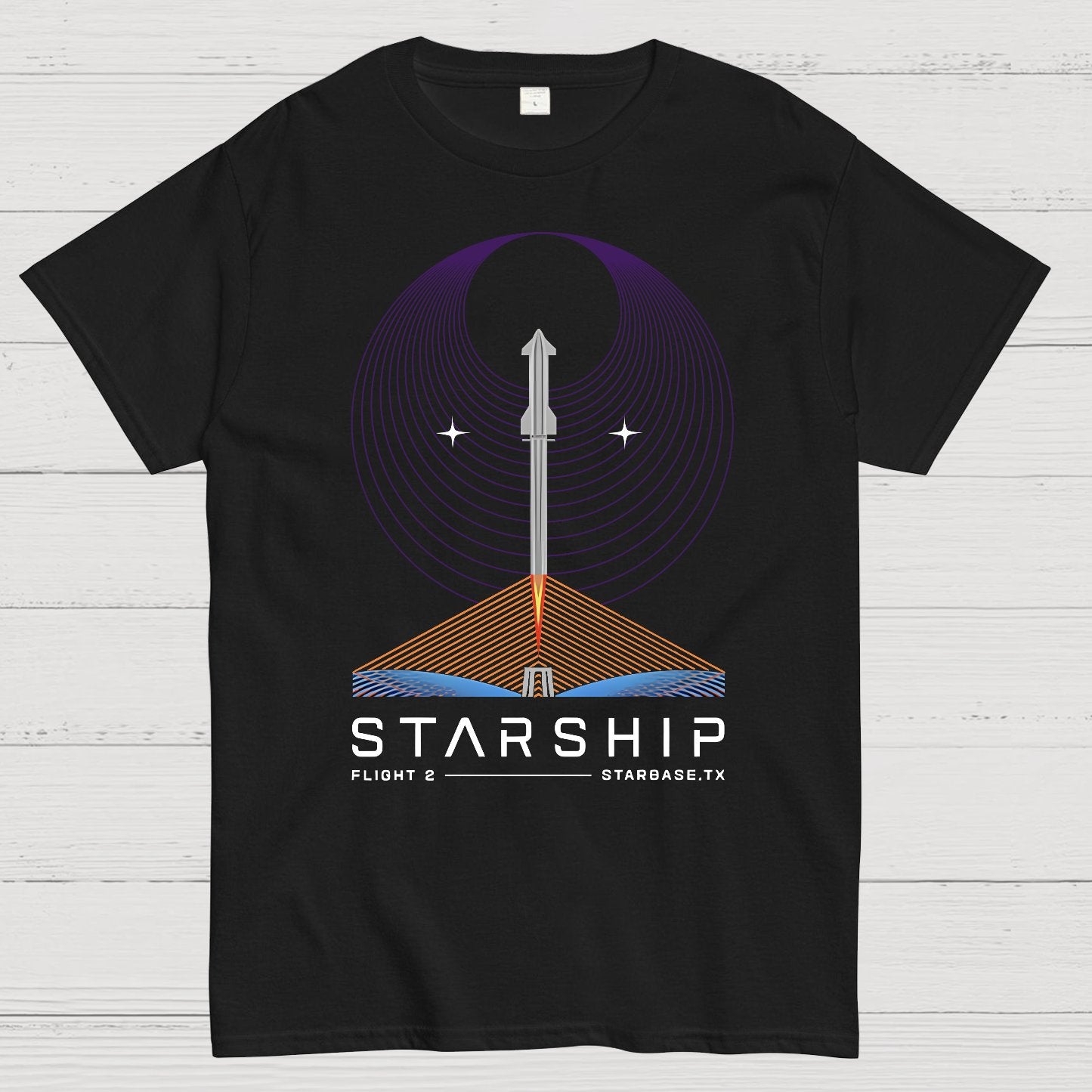 Starship Flight 2 Nerdy T-Shirt