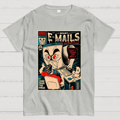 Scary E-mails Geek T-Shirt