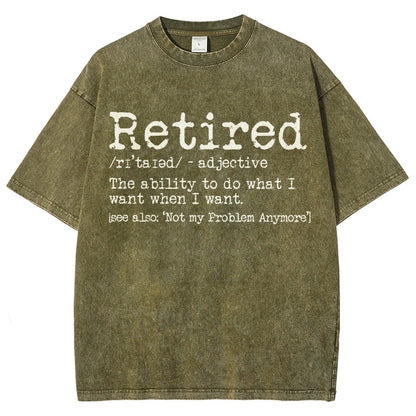 Fun Programming Programs For Retirement Vintage Distressed T-shirt