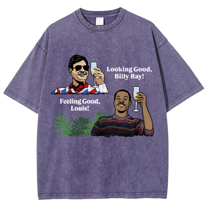 Looking Good Billy Ray! Feeling Good Louis! Vintage Distressed T-shirt