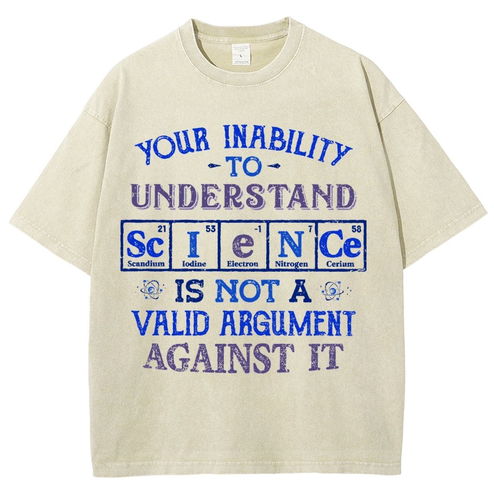 Understanding Science Vintage Distressed T-shirt