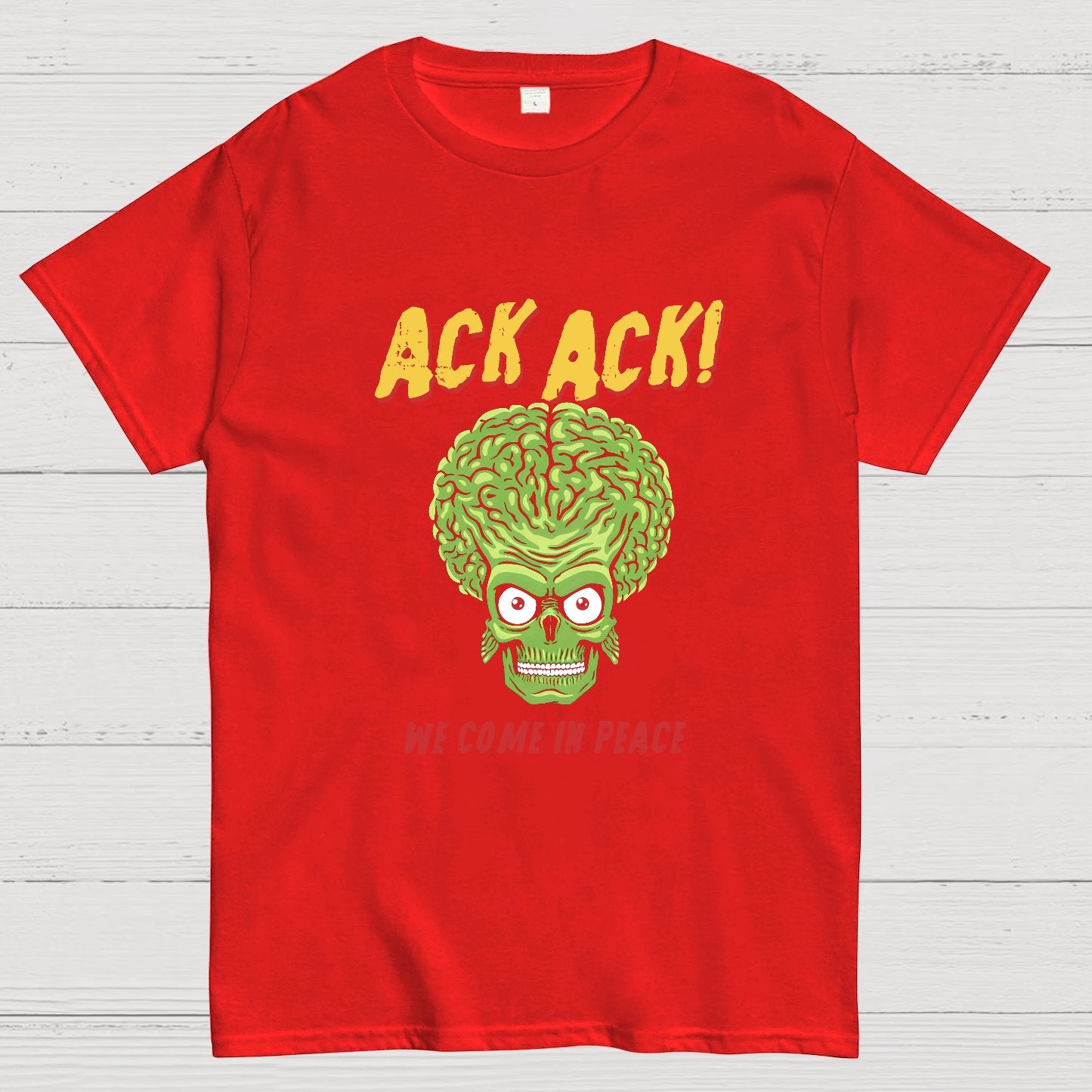 We Come In Peace Geeky T-Shirt