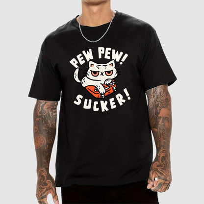 Pew Pew Sucker! Unisex Geek T-Shirt