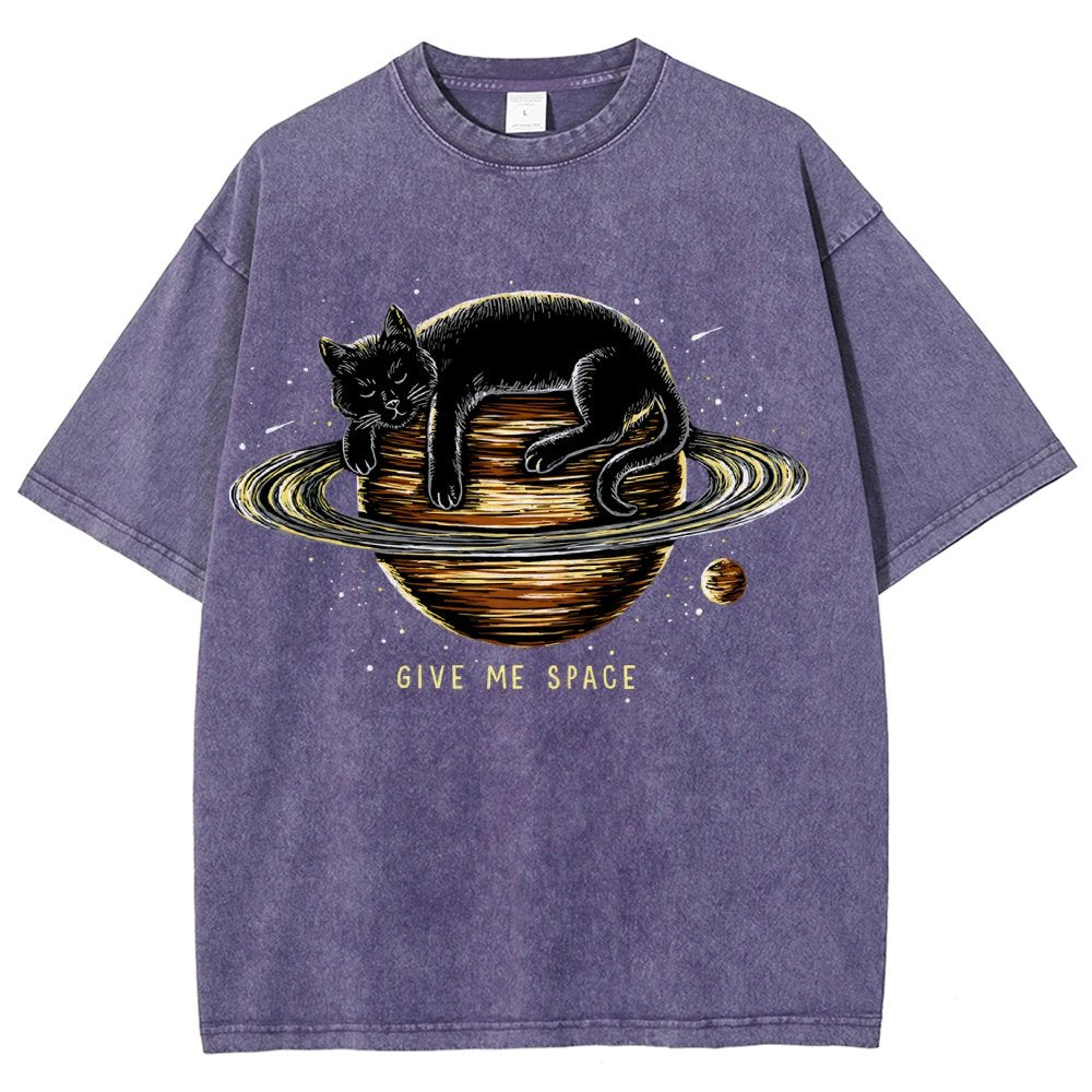 Give me space Vintage Distressed T-shirt
