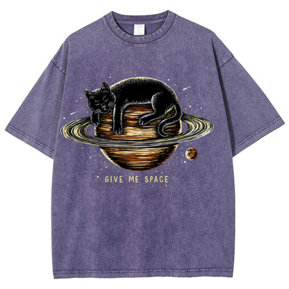 Give me space Vintage Distressed T-shirt
