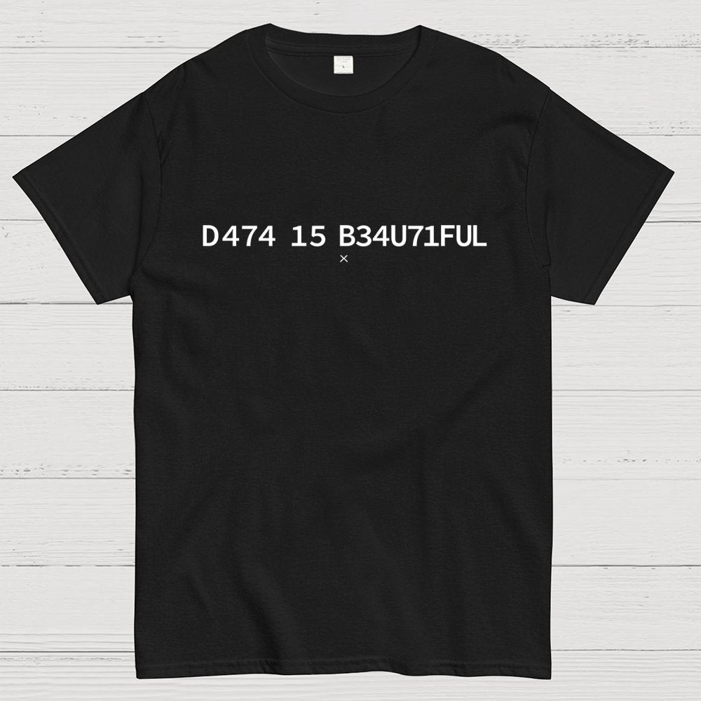 Data Is Beautiful Geek T-Shirt