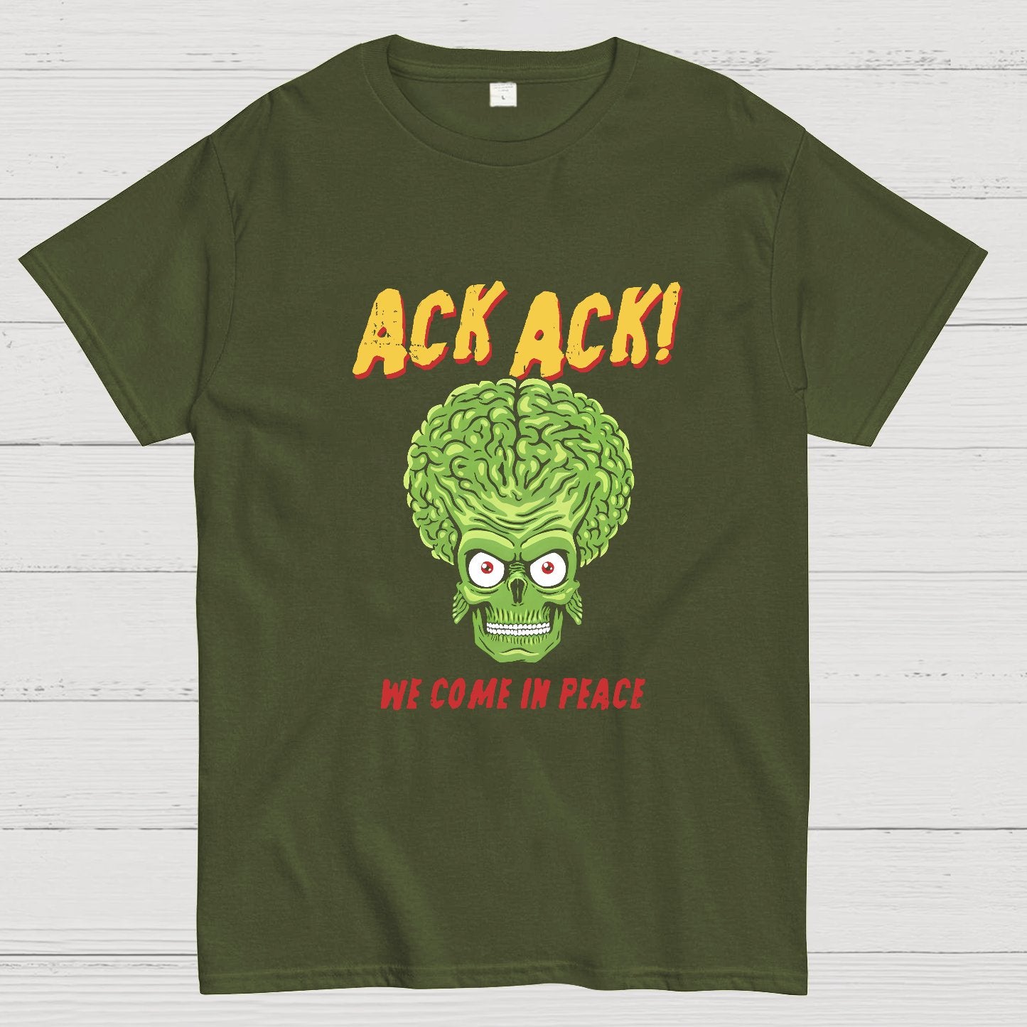 We Come In Peace Geeky T-Shirt