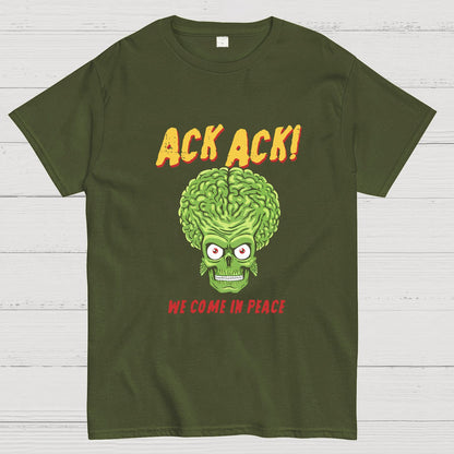 We Come In Peace Geeky T-Shirt