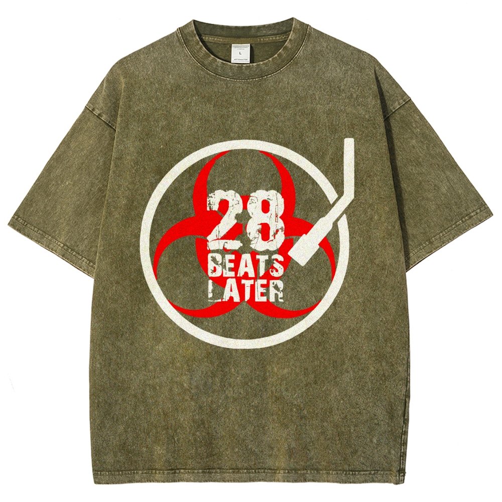 28 Beats Later Vintage Distressed T-shirt