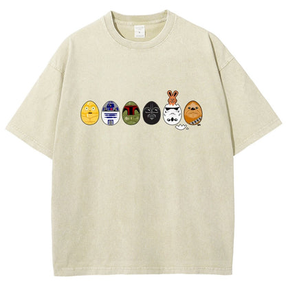 Easter Egg Vintage Distressed T-shirt
