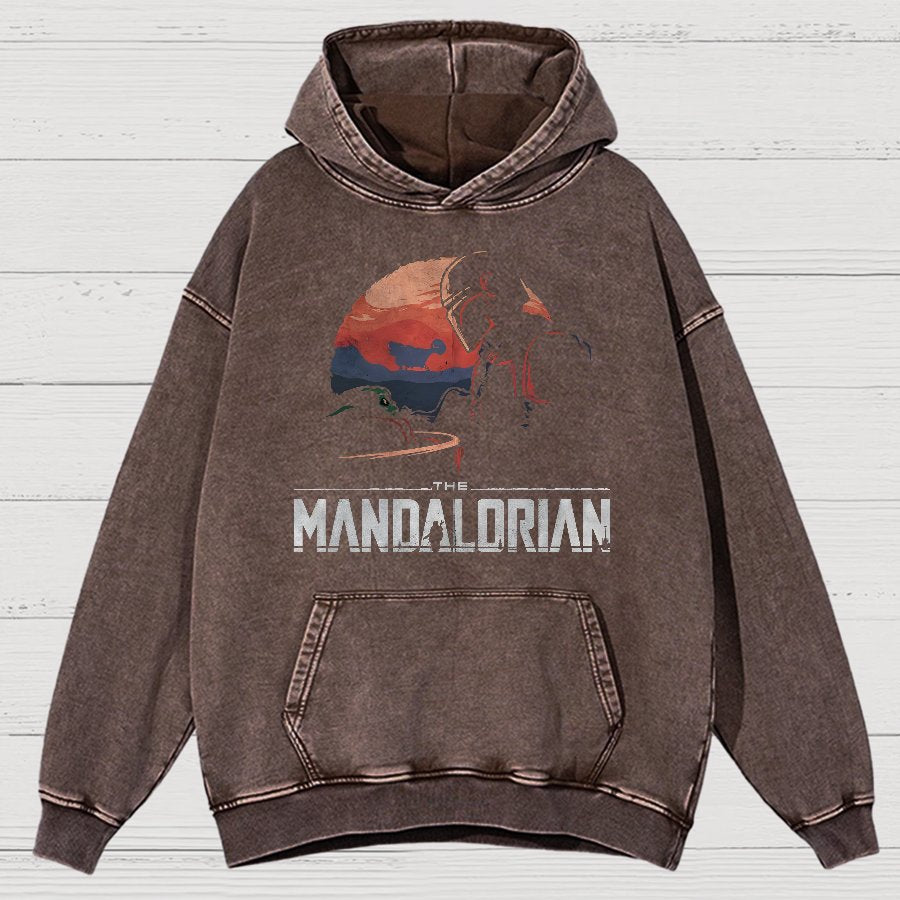 Bounty Hunter Vintage Distressed Hoodie
