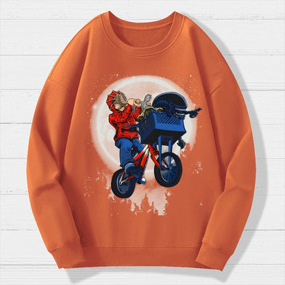 NON TERRESTRIAL Geek Cotton Sweatshirt
