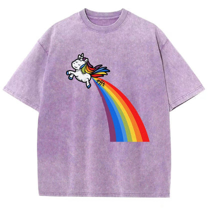 I Fart Rainbows Vintage Distressed T-shirt