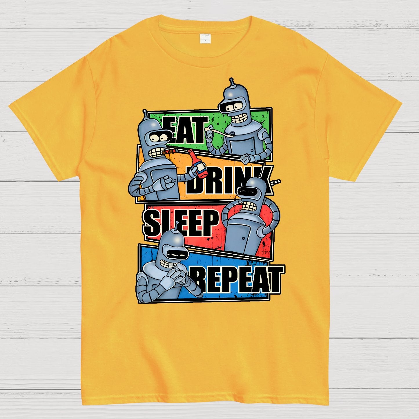 Eat Drink Sleep Repeat Geek T-Shirt