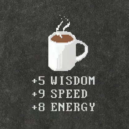 Coffee Plus To Stats Vintage Distressed T-shirt