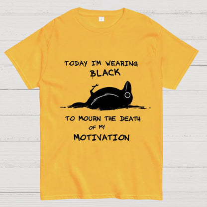 Today I'm wearing black Geek T-Shirt
