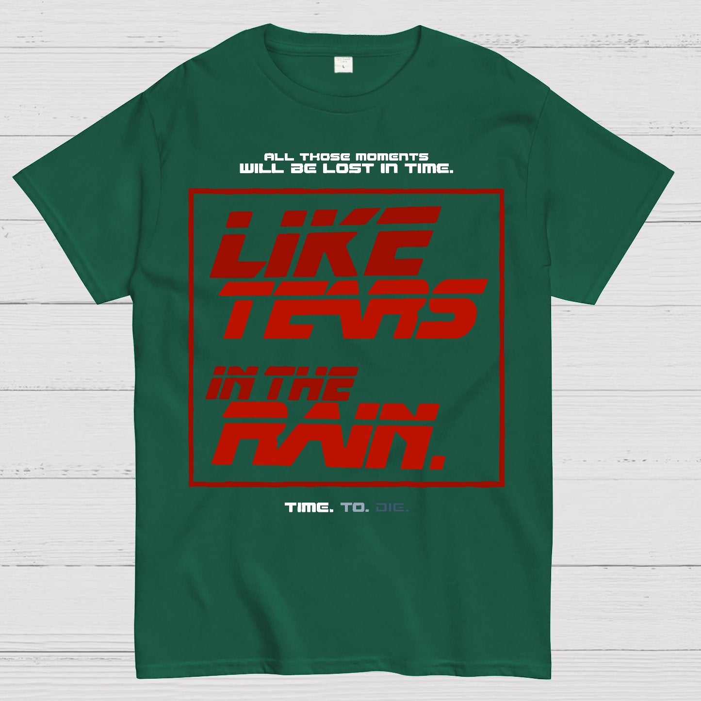Tears in the Rain Geek T-Shirt