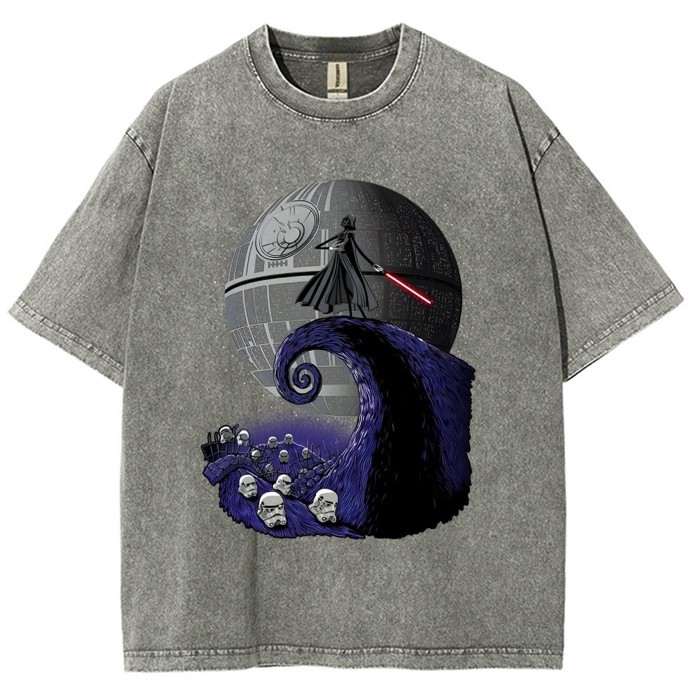 The Nightmare Before Realm Vintage Distressed T-shirt