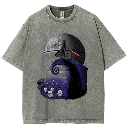 The Nightmare Before Realm Vintage Distressed T-shirt